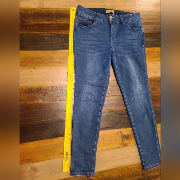 Honey & Bristle Skinny Jeans Medium Wash Plus Size 14P - Picture 6 of 8